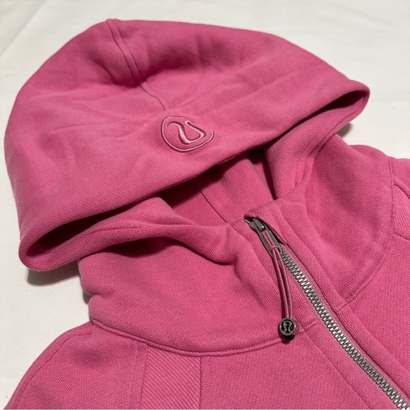 Lululemon Scuba Oversized Half-Zip Hoodie Pink Blossom - Picture 3 of 12